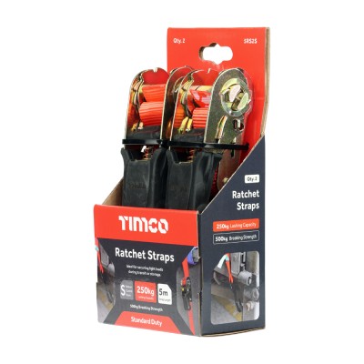 S Hook Ratchet Straps STD