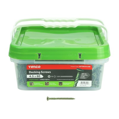 Decking Screw PZ2 - Green
