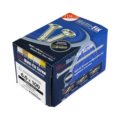 Multi-Fix Masonry Screw - PAN