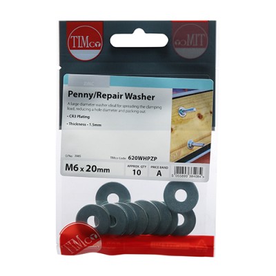 Penny Washer DIN 9054 - BZP