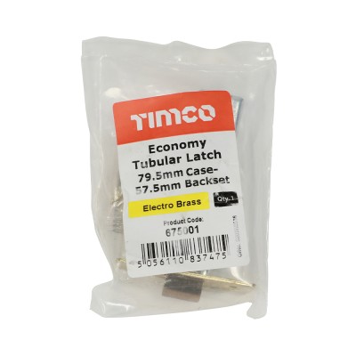 Eco Tubular Latch Nickel