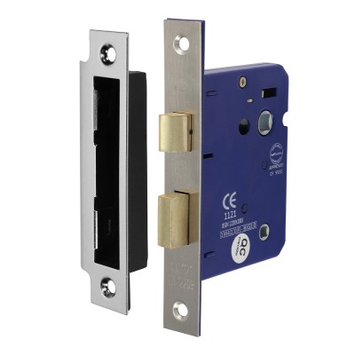 Bathroom Lock E. Brass