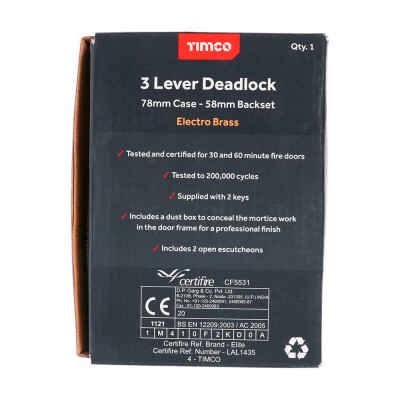 3L Sash Rebate Kit Sat. Nickel