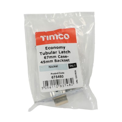 Eco Tubular Latch Nickel