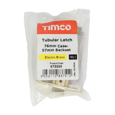 Tubular Latch Sat. Nickel