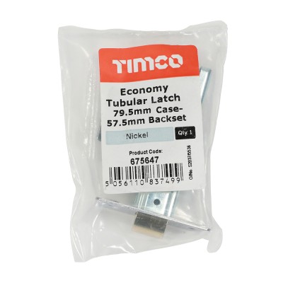 Tubular Latch E. Brass