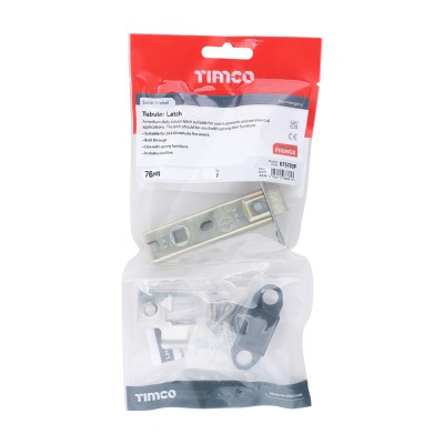 Tubular Latch E. Brass