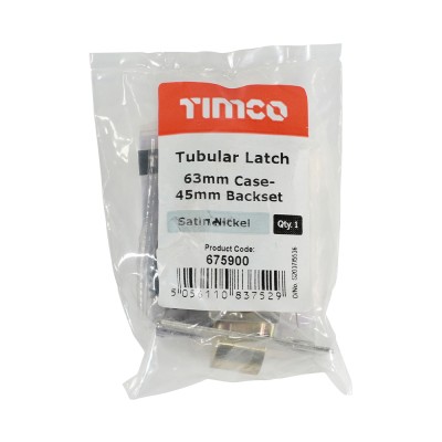 Tubular Latch Sat. Nickel