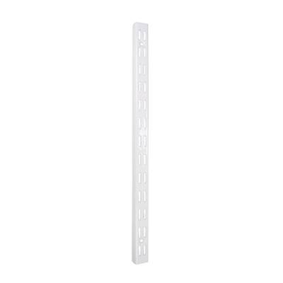 Twin Slot Shelf Bracket White