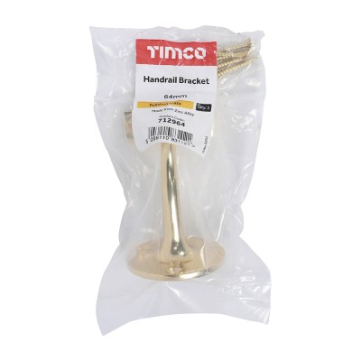 Handrail Bracket Pol. Chrome