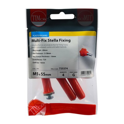 Multi-Fix Stella Fixing Red