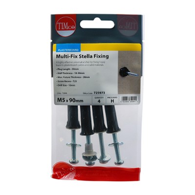 Multi-Fix Stella Fixing Black