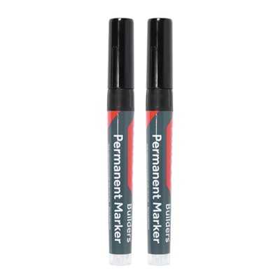 Builders Permanent Markers MIX