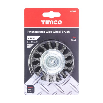 Drill Twist Wire Wheel Brush