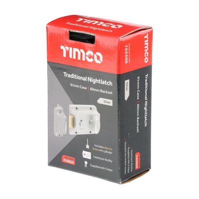 Traditional Nightlatch Chrome
