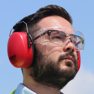 Wraparound Safety Glasses