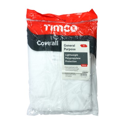 PP Coverall White