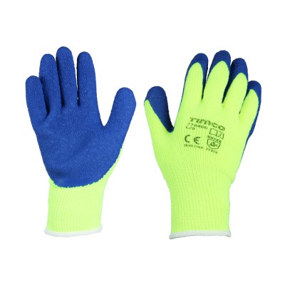 Warm Grip Glove Latex Crinkle