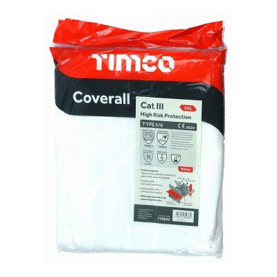 Type 5/6 Coverall White