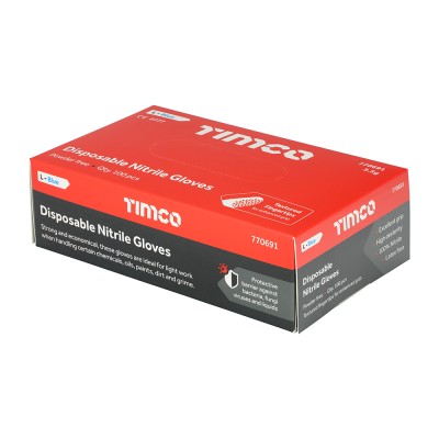 Nitrile Gloves Blue