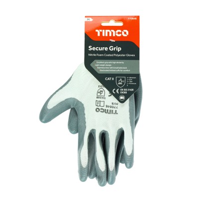 Secure Grip Glove Nitrile Foam