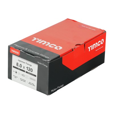 Nylon Hammer Fixing - BZP