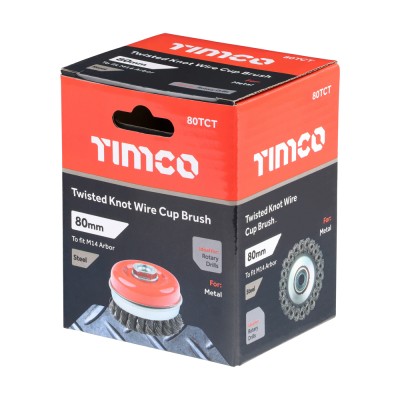 Grinder Twist Wire Cup Brush