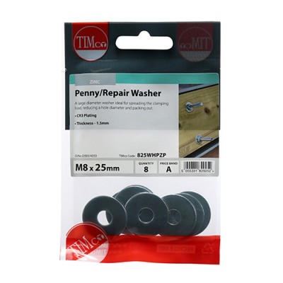Penny Washer DIN 9054 - BZP