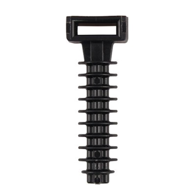 Cable Tie Plug Black