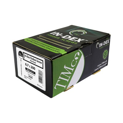 Timber Frame Screw HEX Green