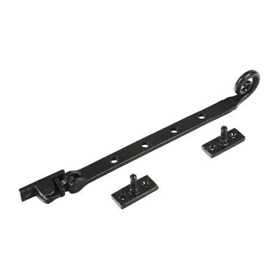Curly Casement Fastener AntBLK