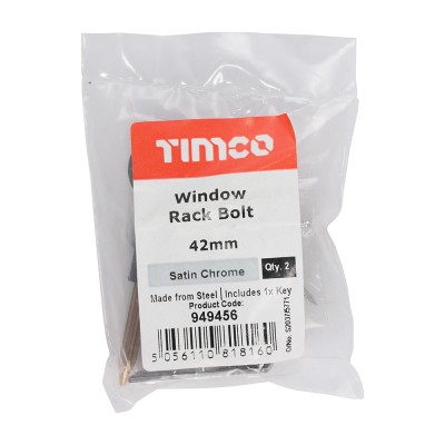 Window Rack Bolt White