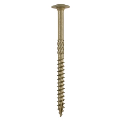 Wafer Head Timber Screw- Green