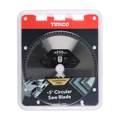 TCT -5 Degree Sawblade