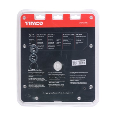 TCT -5 Degree Sawblade
