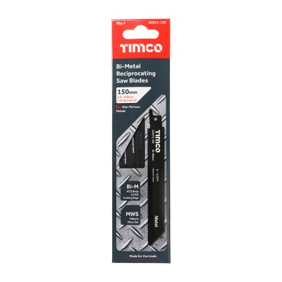 Bi-Metal Sabre Blade for Metal