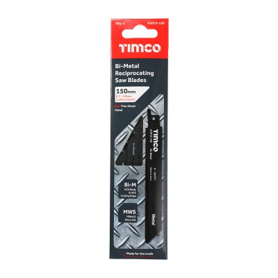 Bi-Metal Sabre Blade for Metal