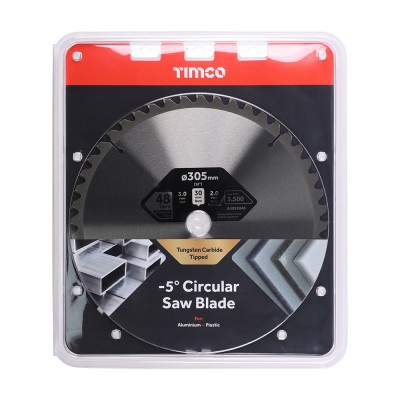 TCT -5 Degree Sawblade