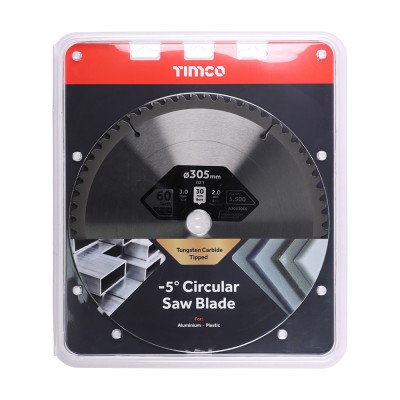 TCT -5 Degree Sawblade