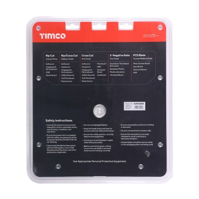 TCT -5 Degree Sawblade