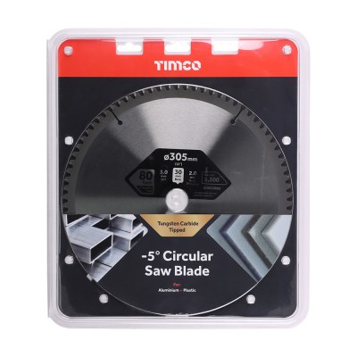 TCT -5 Degree Sawblade