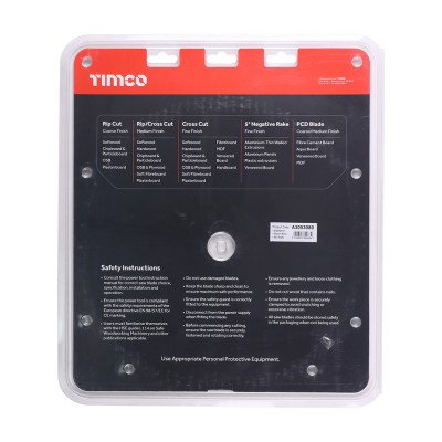 TCT -5 Degree Sawblade