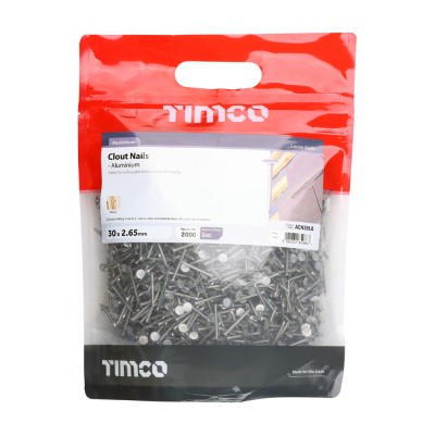 Clout Nail - Aluminium