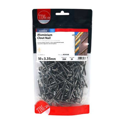 Clout Nail - Aluminium