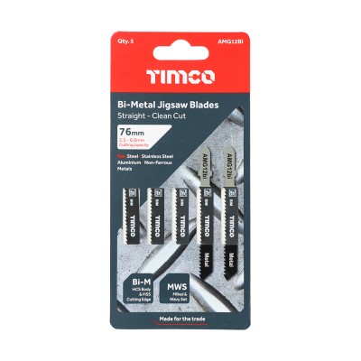 Bi-Met Jigsaw Blade for Metal
