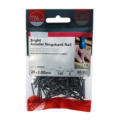 Annular Ringshank Nail -Bright