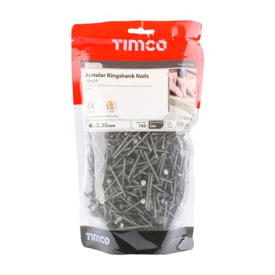 Annular Ringshank Nail -Bright