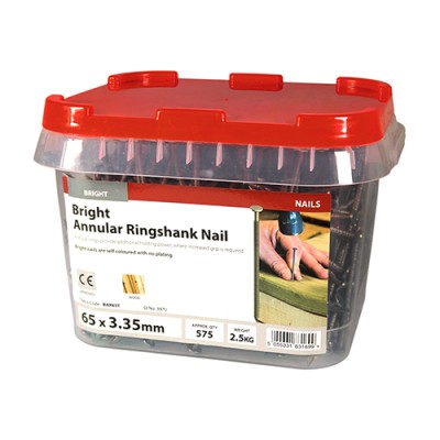 Annular Ringshank Nail -Bright