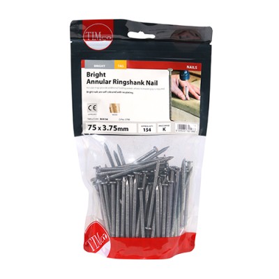 Annular Ringshank Nail -Bright