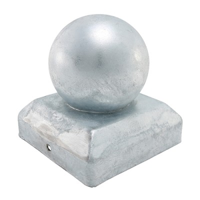 Ball Post Cap - Zinc